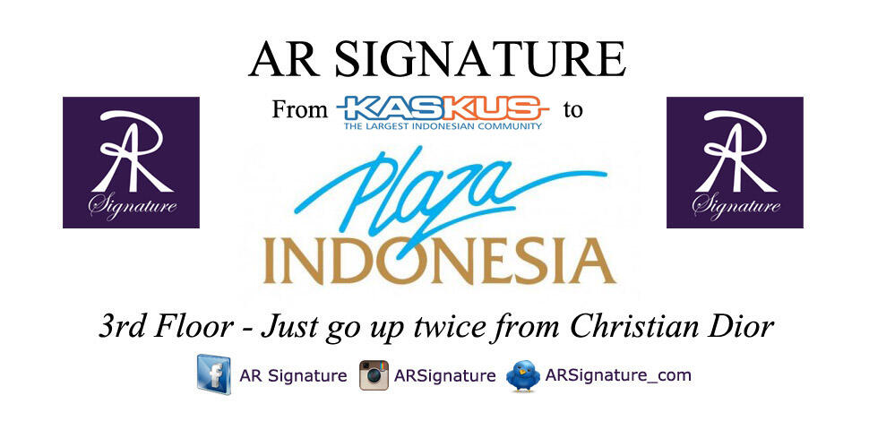 AR Signature from Kaskus to Plaza Indonesia
