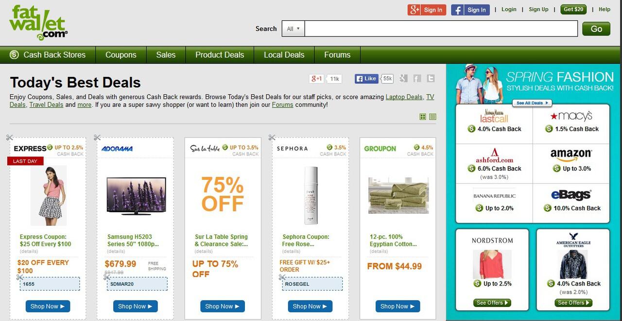 5 Website Cashback Concept : "Penyelamat Saat Bokek" :