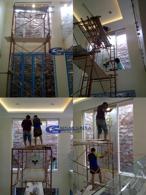 BISNIS Interior Eksterior KACA PATRI , KACA INLAY , KACA GRAVIR , Sinar Griya