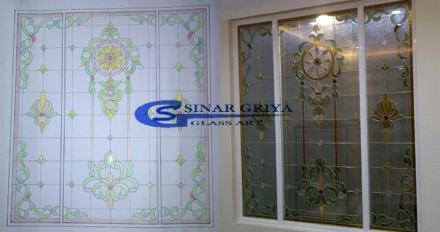 BISNIS Interior Eksterior KACA PATRI , KACA INLAY , KACA GRAVIR , Sinar Griya