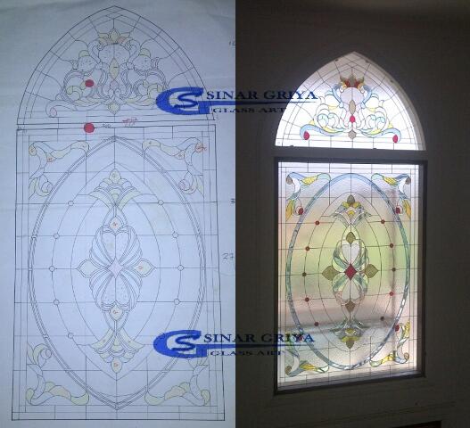 BISNIS Interior Eksterior KACA PATRI , KACA INLAY , KACA GRAVIR , Sinar Griya