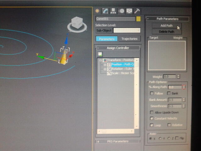 Path Animation - Path Constraint