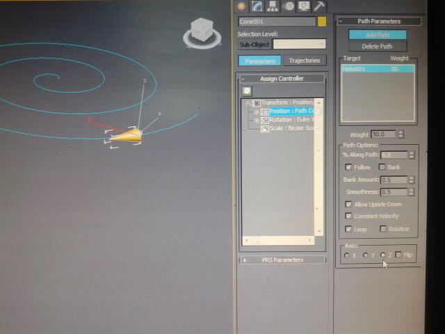 Path Animation - Path Constraint