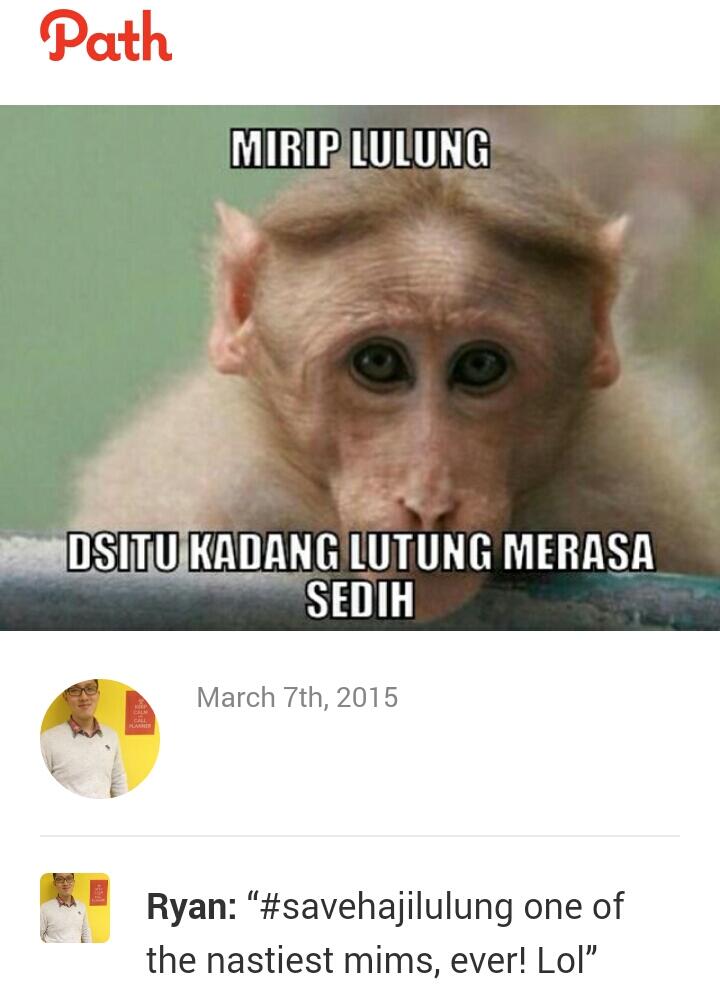 #SAVEHAJILULUNG