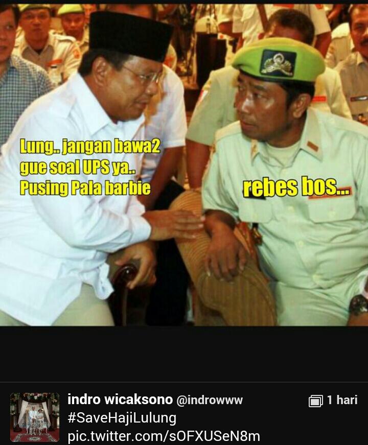 #SAVEHAJILULUNG