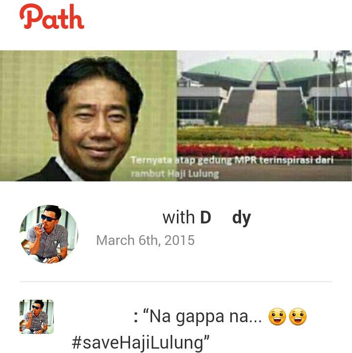 #SAVEHAJILULUNG