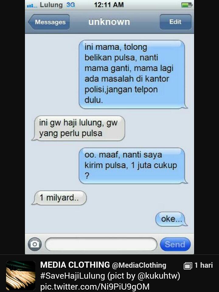#SAVEHAJILULUNG