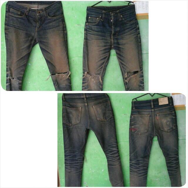 Buluk buluk tetep dipake gan ( Jeans Denim )