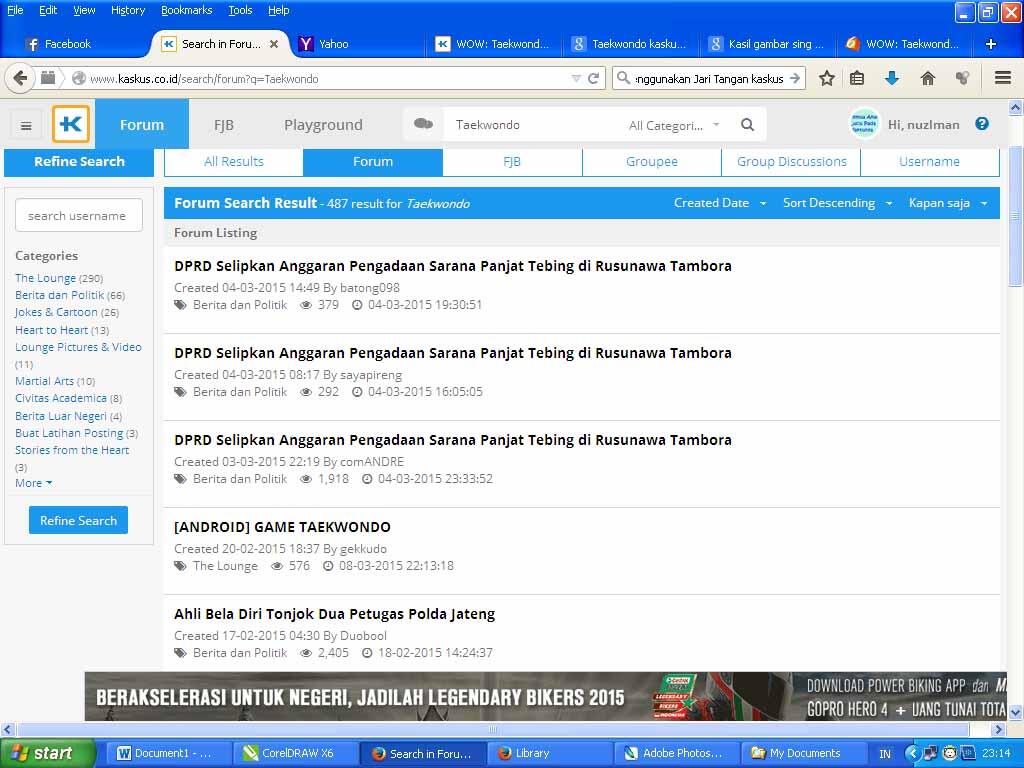 WOW: Taekwondo dengan Menggunakan Jari Tangan