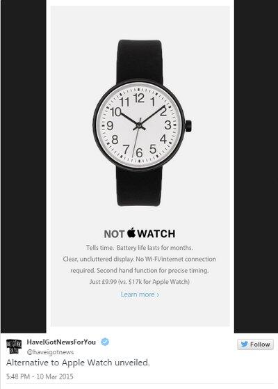 Baterainya Lemah, Apple Watch Jadi Guyonan
