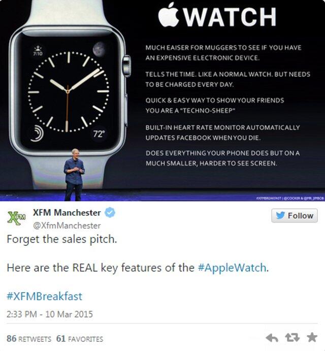 Baterainya Lemah, Apple Watch Jadi Guyonan