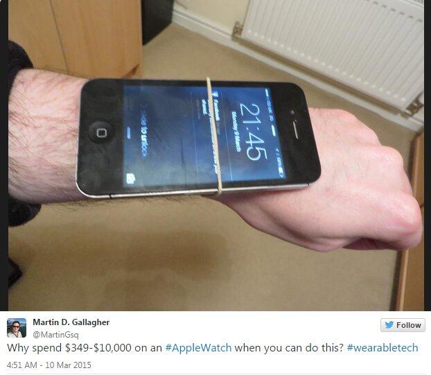 Baterainya Lemah, Apple Watch Jadi Guyonan