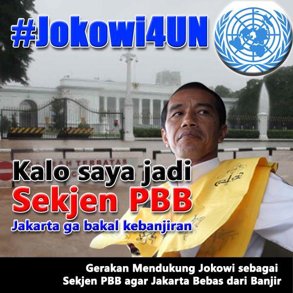 &#91;AJAIB&#93; Akhirnya banyak yg dukung Jokowi jadi sekjen PBB