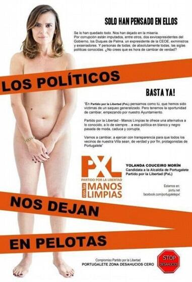 ... &#91; O M G &#93; POLITISI PEREMPUAN INI RELA TELANJANG DEMI KAMPANYE ....
