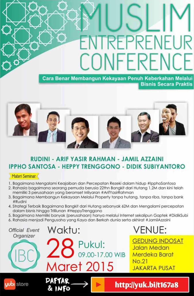 Event Muslim Entrepreneur Conference