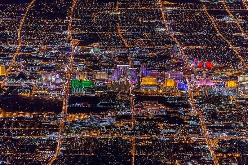 &#91;Wow Banget&#93; Pemandangan Kota Las Vegas Dan New York Di Malam Hari