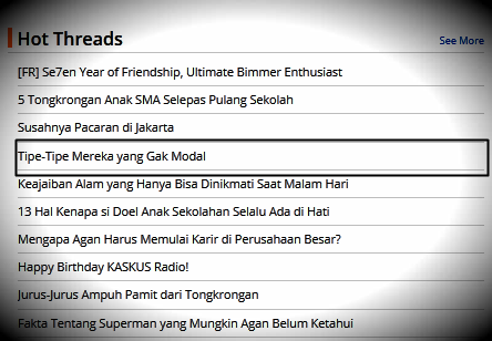 Tipe-Tipe Mereka yang Nggak Modal 