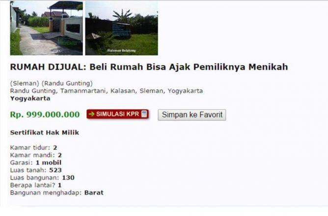 Iklan Wanita Cantik Jual Rumah Bisa Nikahi Pemiliknya Juga Heboh di Jepang