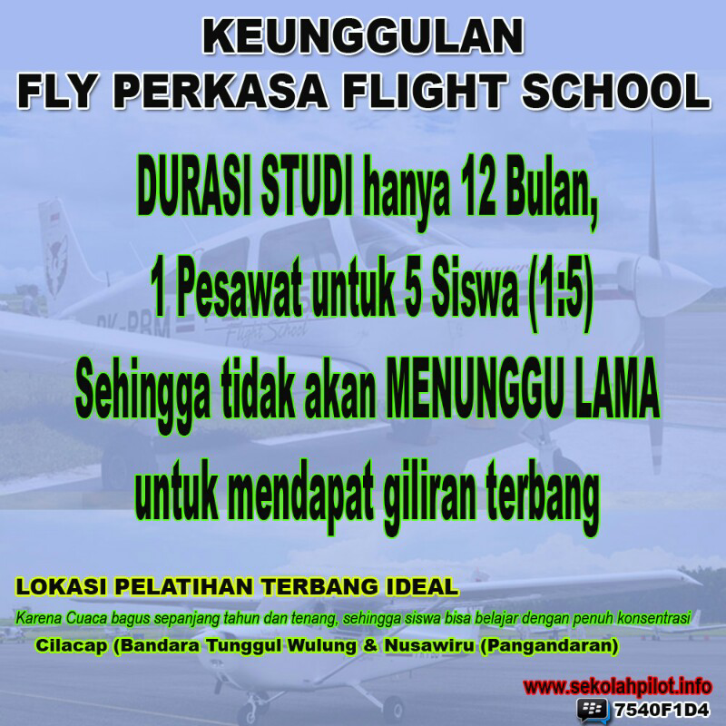 Sekolah Pilot Penerbangan Terbaik