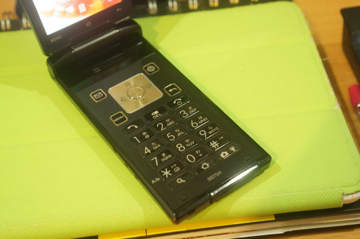 keitai ANDROID FLIP AQUOS PHONE 007SH SOFTBANK FULLSET