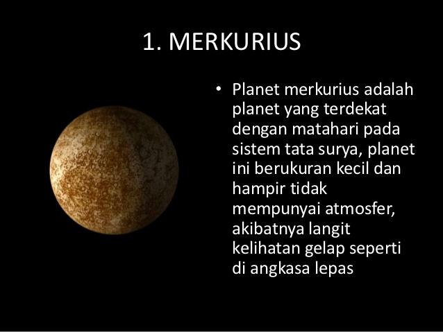 Beberapa rahasia Merkurius