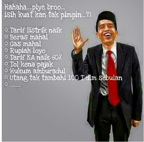 yang udah gak kuat lagi silakan angkat kaki dari indonesia
