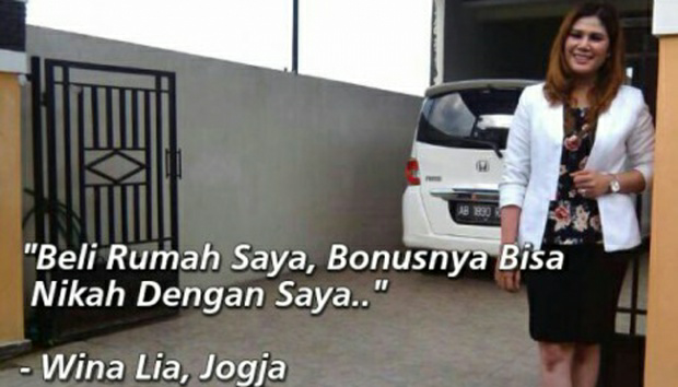 BELI RUMAH DAPAT ISTRI!