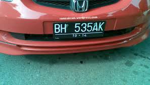 plat nomor yang jarang diketahui masyarakat