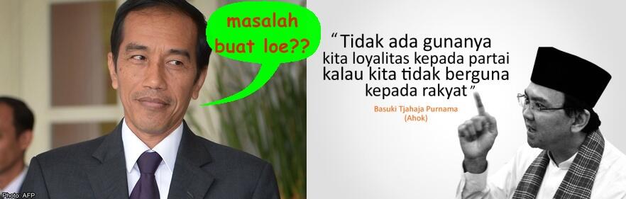 Ketegasan Ahok Patut Ditiru Jokowi