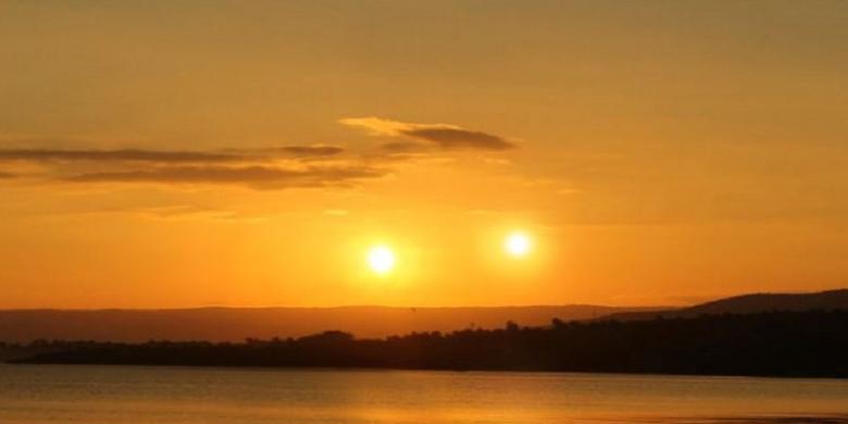 Penampakan Senja Bila Bintang Bumi Bukan Matahari