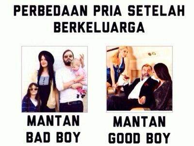 bener gak sih wanita prefer badboy? Pria dari kacamata saya (wanita)