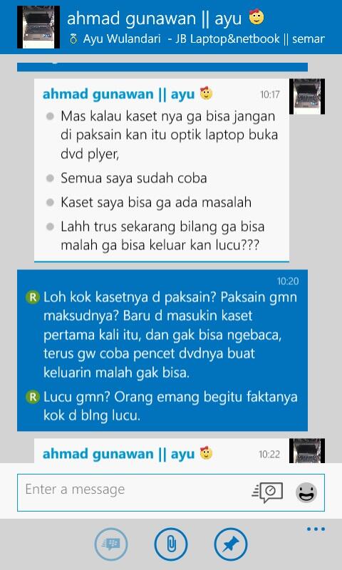 Surat Terbuka Untuk AHMAD GUNAWAN di KARANG TENGAH, TANGERANG