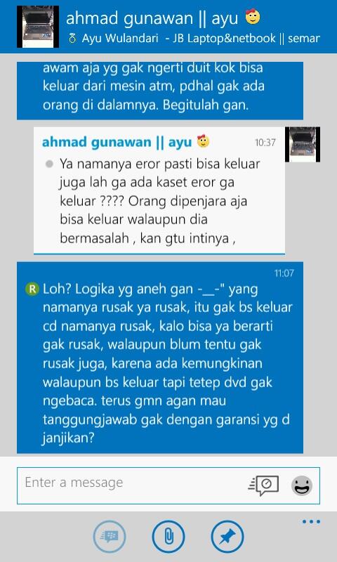 Surat Terbuka Untuk AHMAD GUNAWAN di KARANG TENGAH, TANGERANG