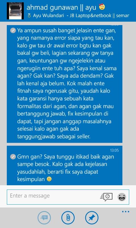 Surat Terbuka Untuk AHMAD GUNAWAN di KARANG TENGAH, TANGERANG