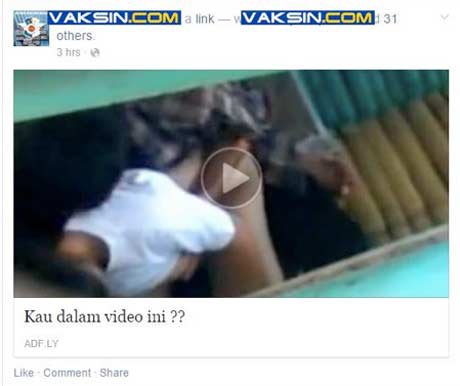 (peringatan buat agan semua) video gadis mabuk di facebook isinya virus/malware