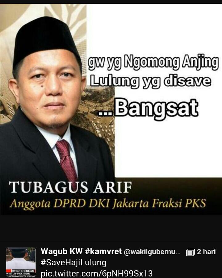 #SAVEHAJILULUNG