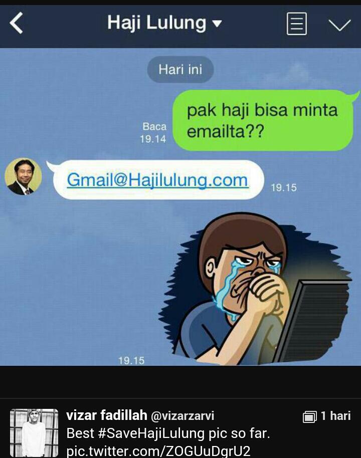 #SAVEHAJILULUNG