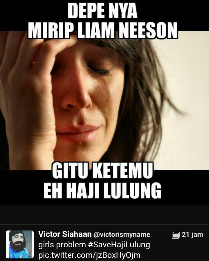 #SAVEHAJILULUNG