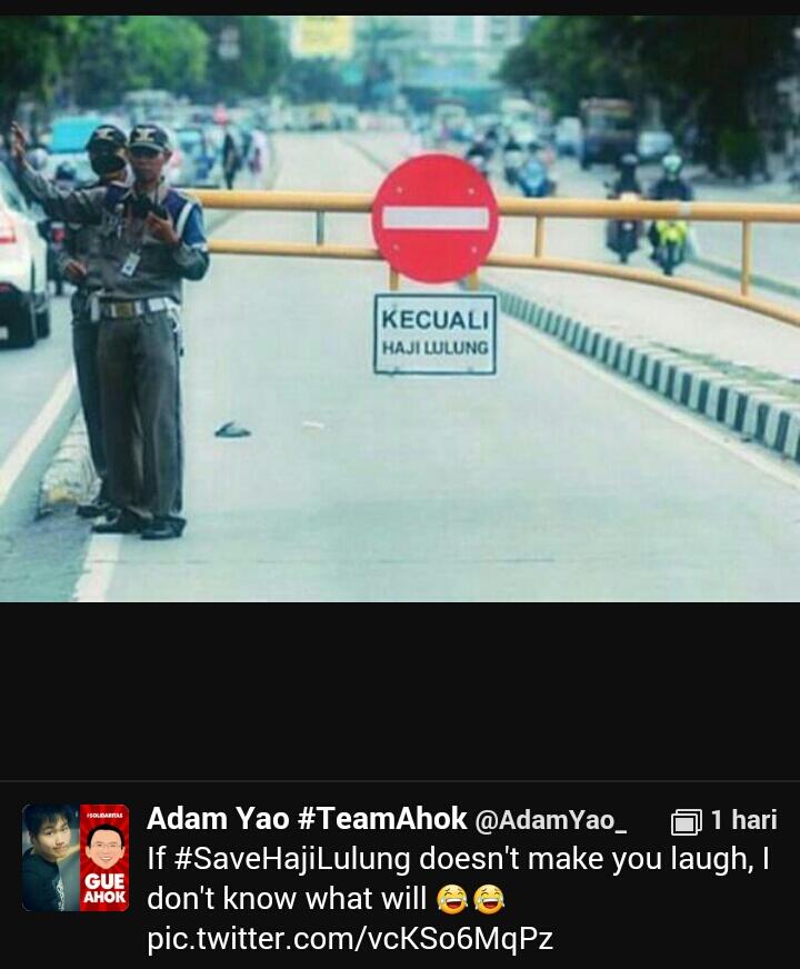 #SAVEHAJILULUNG