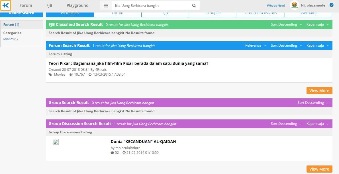 Jika Uang Bicara "BANGKIT"