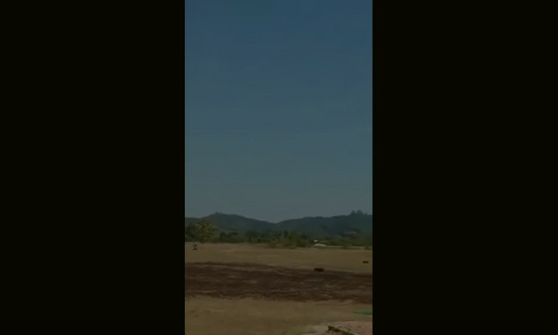 Pesawat Aerobatik Jupiter Tabrakan