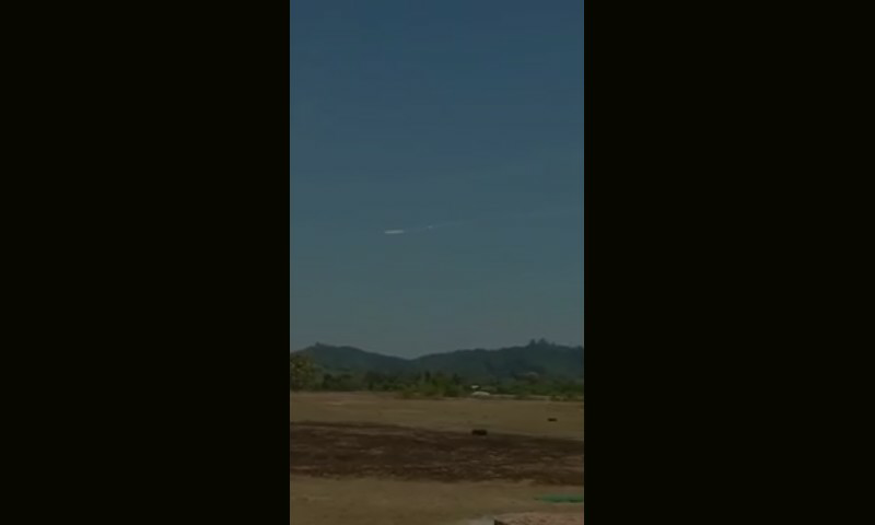 Pesawat Aerobatik Jupiter Tabrakan