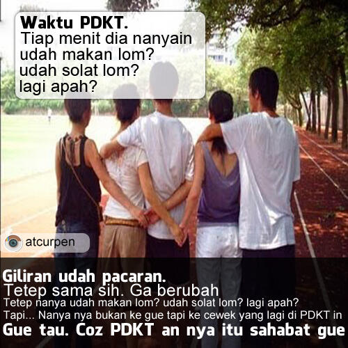 Percaya gak? Kalau PDKT masa terindah berhubungan dengan seseorang.