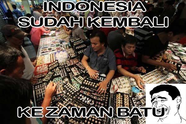 :ngakaks meme batu akik sekarang