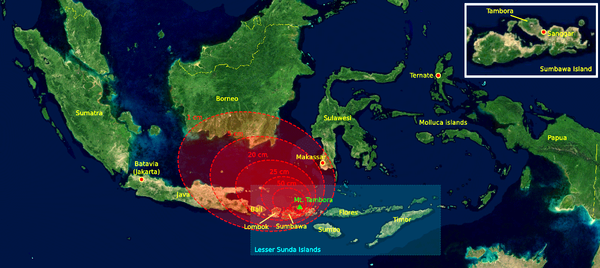 Gunung Tambora Menyapa Dunia