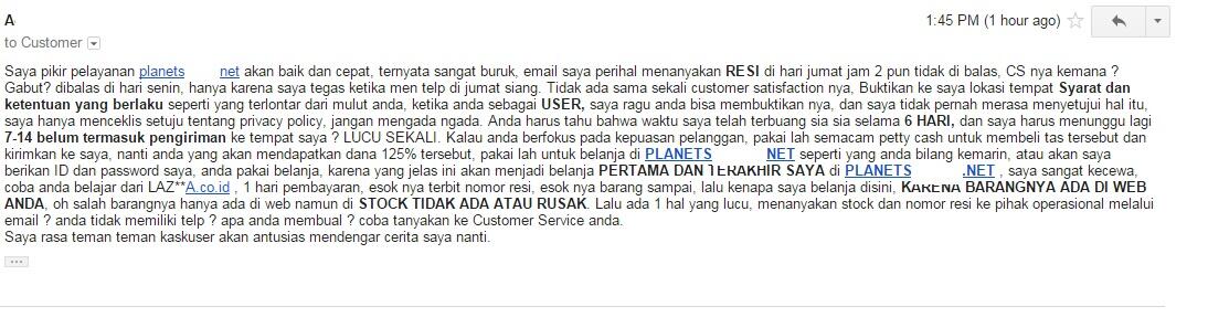 Jangan pernah beli di planetsp***s.net