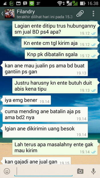 PENIPUAN 5pcs BLURAY GAME PS4 oleh id kaskus: Filandry . Tolong bantu ane gan...