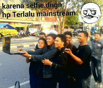 Macem2 Selfie unik BB++