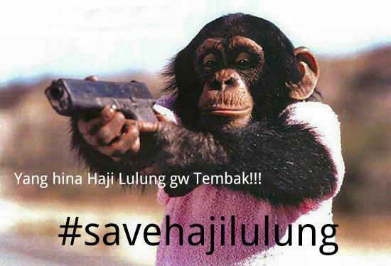 Kaka Menghina Haji Lulung Monyetpun MEMBELA!!