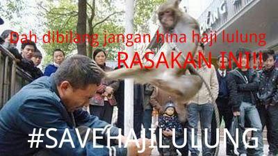 Kaka Menghina Haji Lulung Monyetpun MEMBELA!!